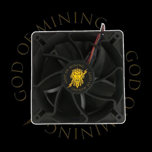 Plain Slient Fan 2000 RPM 12V - God of Mining