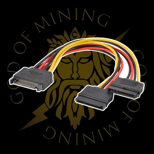 Sata to dual Sata cable - God of Mining