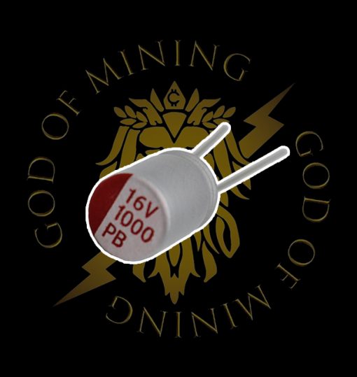 Capacitor 1000uF 16v - God of Mining