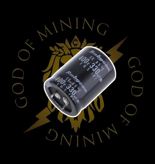 Capacitor 330uF 400V - God of Mining