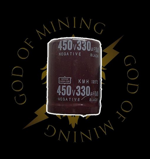 Capacitor 330uF 450V - God of Mining