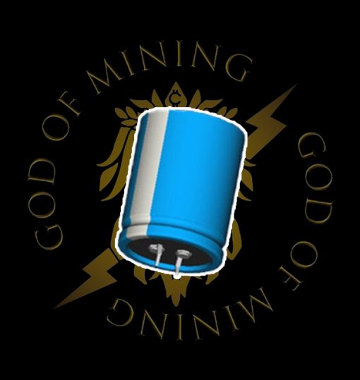 Capacitor 820uF 16V - God of Mining
