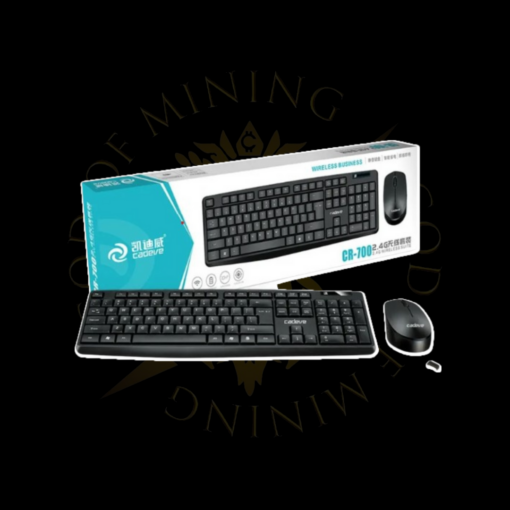 Keyboard & Mouse Wireless - God of Mining